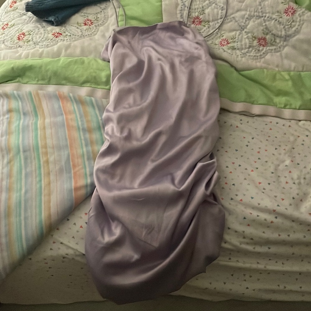 Purple dress